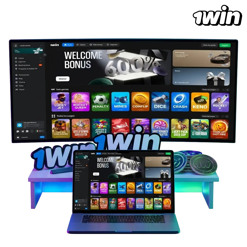 Plataforma 1win México: apuestas deportivas, casino online, app Android y bono de bienvenida hasta 500%