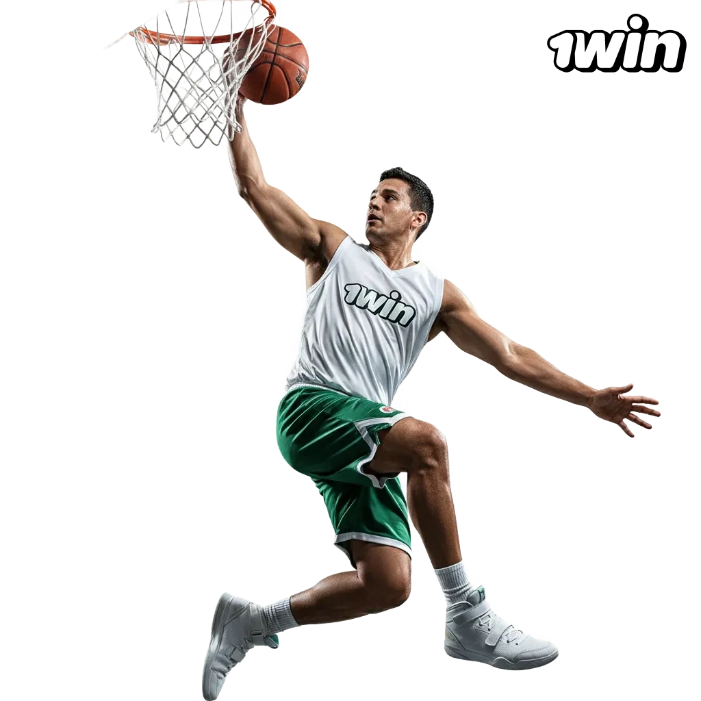 App de apuestas de básquetbol 1win en México con cuotas en vivo, hándicap, totales, estadísticas y cash out