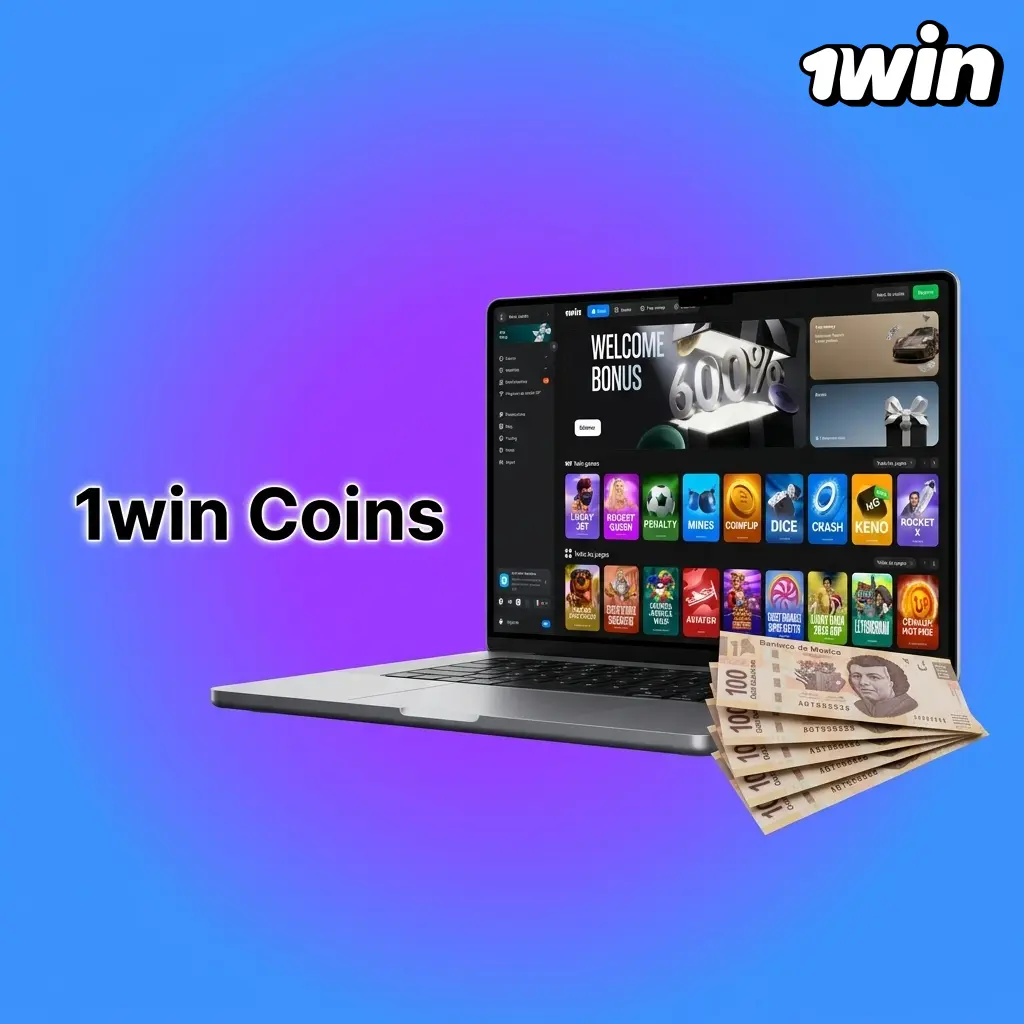 Monedas de fidelidad 1win Coins: gana monedas por apuestas en deportes y slots, canjéalas por dinero real