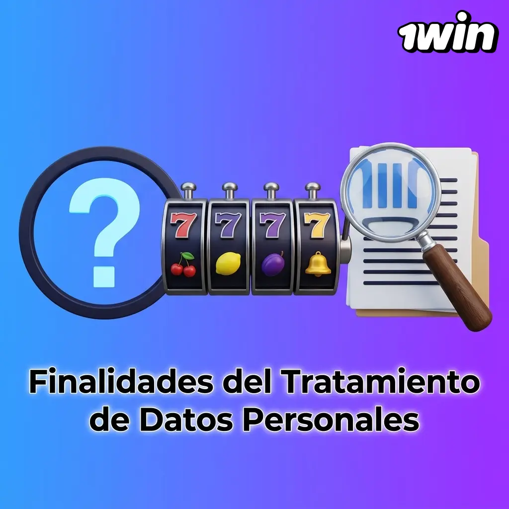 Finalidades del tratamiento de datos personales en 1win: verificación, seguridad, KYC y gestión de cuentas