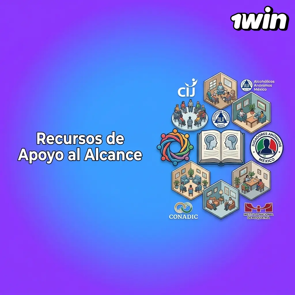 Recursos de apoyo para adicción al juego en México: CIJ, Jugadores Anónimos y CONADIC ofrecen ayuda profesional gratuita.