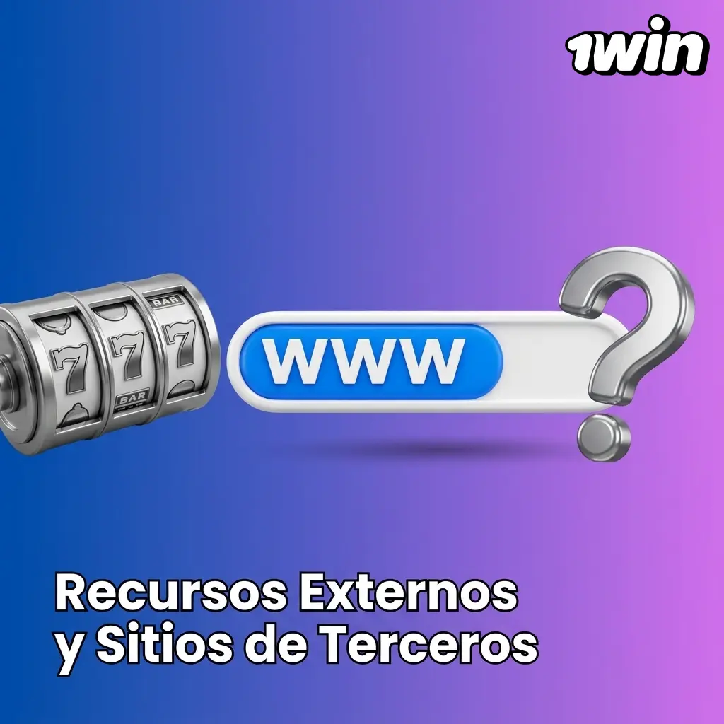Enlace a sitios externos en 1win: el usuario es responsable de revisar políticas de privacidad de terceros