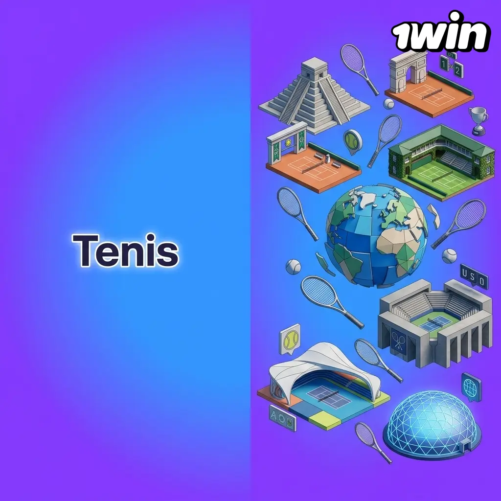 Apuestas de tenis en 1win: torneos ATP, WTA y Grand Slam como Roland Garros, Wimbledon y US Open