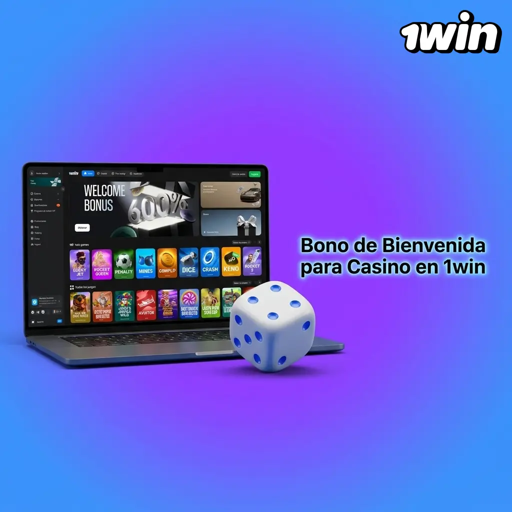 Bono de bienvenida casino 1win: hasta 600% y 500 giros gratis en 4 depósitos, hasta 105,000 MXN