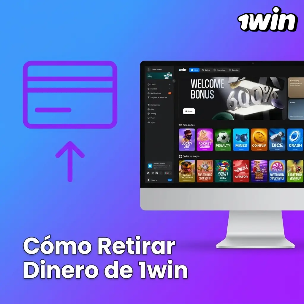Guía paso a paso para retirar dinero en 1win México usando SPEI, BBVA o criptomonedas